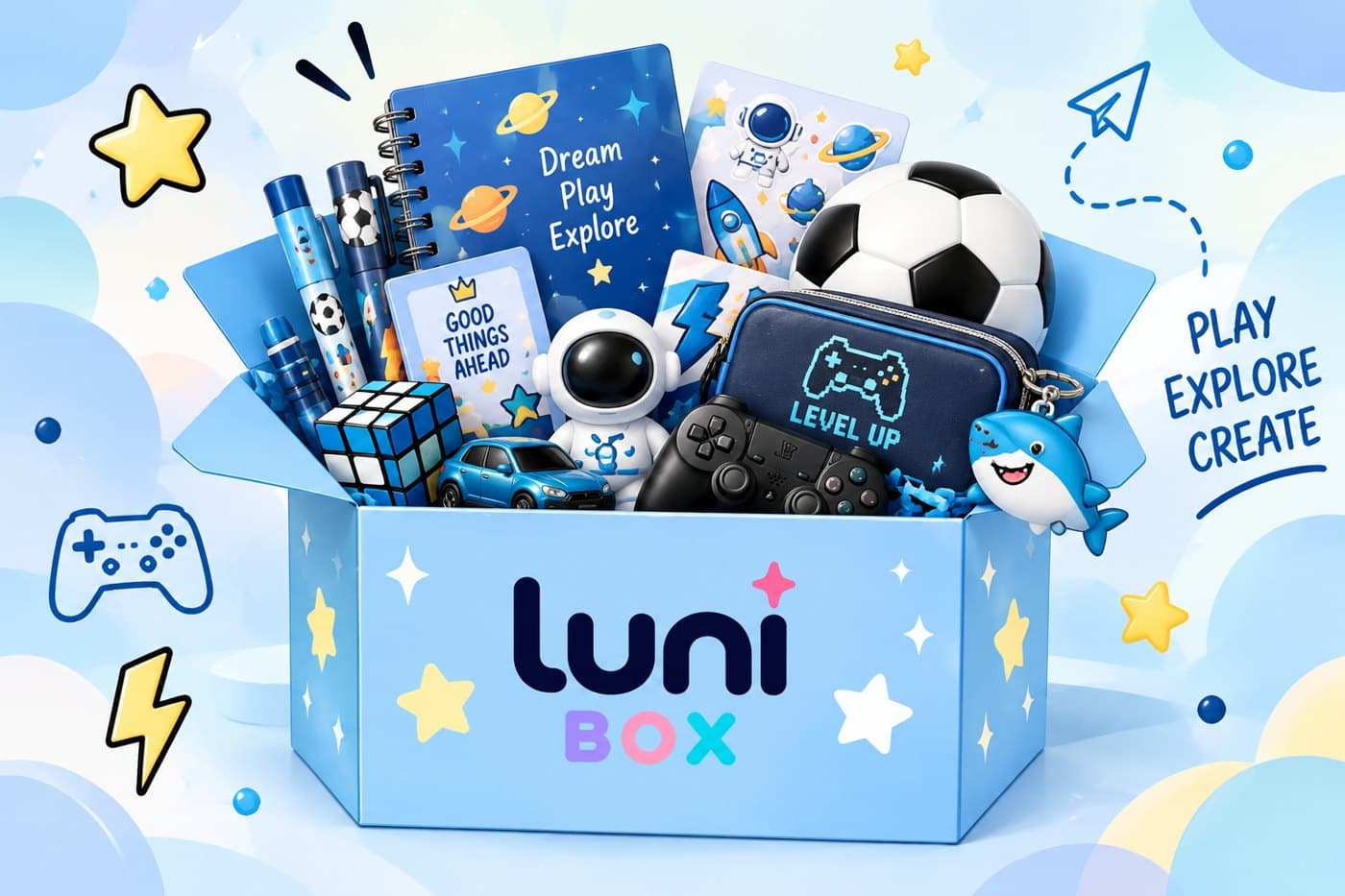 Luni Box לבנים